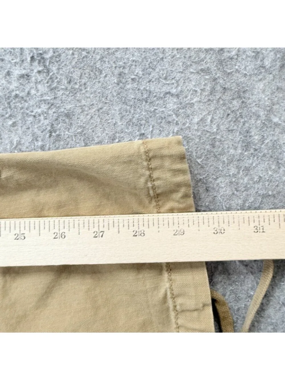 Polo Ralph Lauren Cargo Pants Men 42 x 30 Beige Paratrooper Military Adjustable